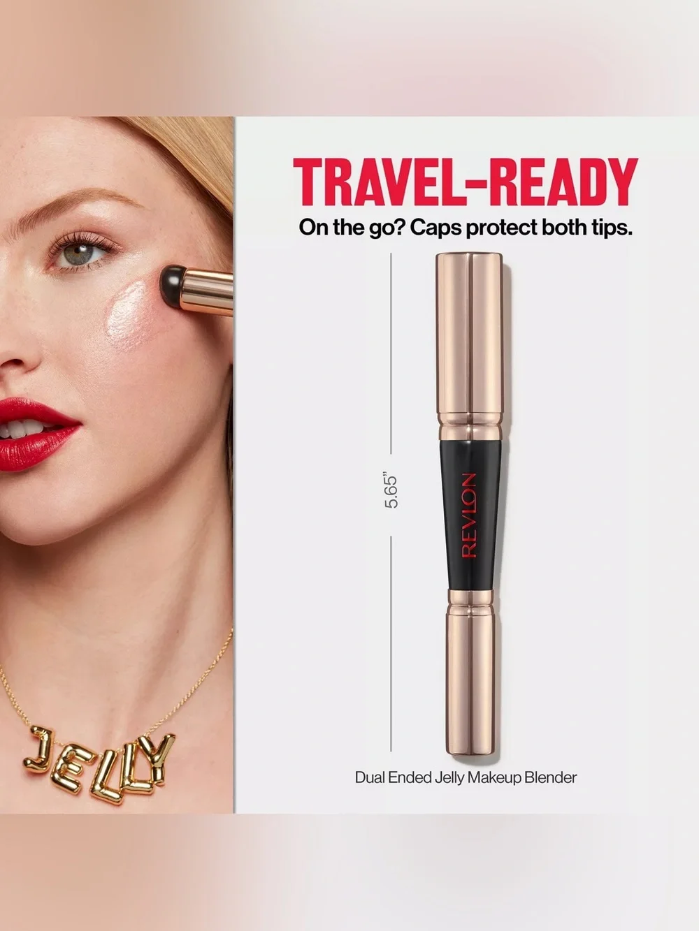 REVLON Dual Ended Jelly Makeup Blender, NEW